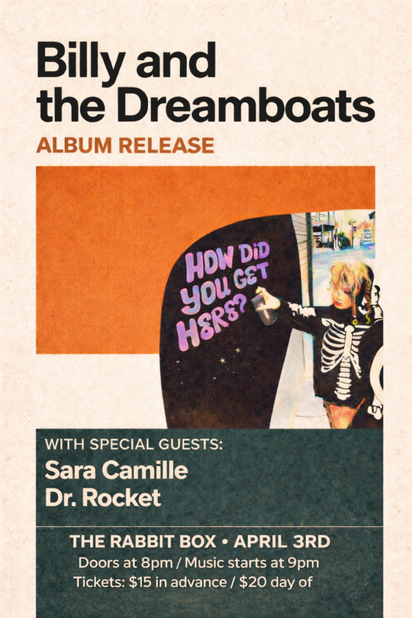 Album Release Show Poster